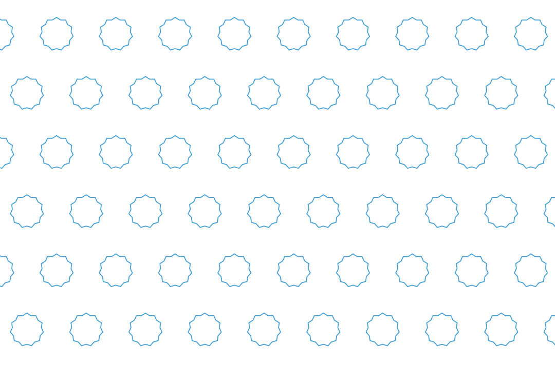 Transparent Background with Blue Circle Gear Pattern Vector Illustration