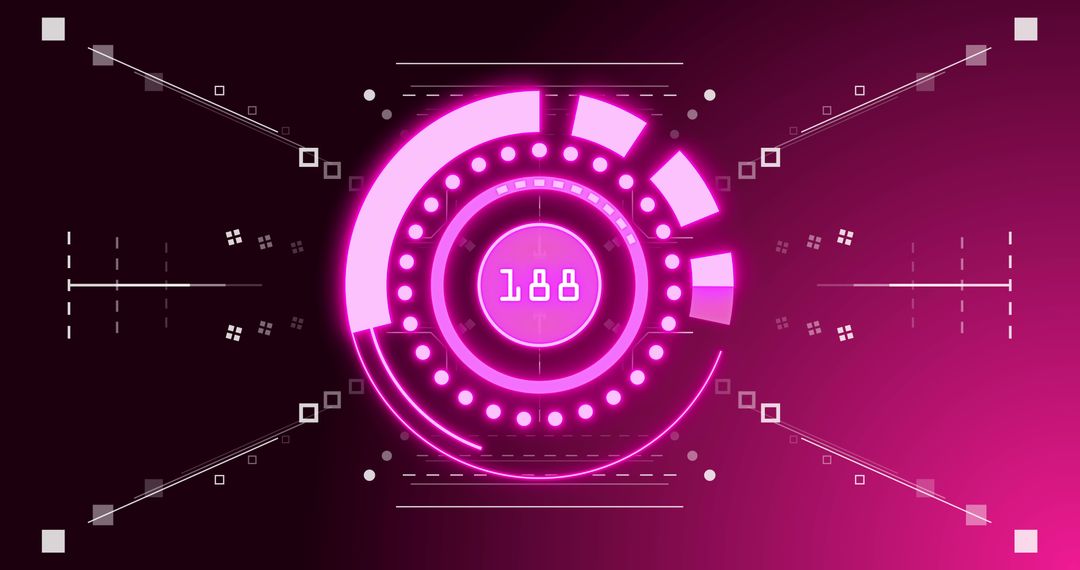 Futuristic Digital Interface Design and Scanning Technology