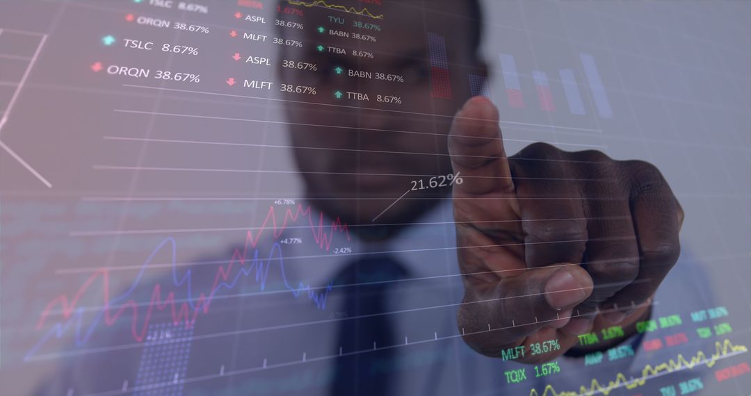 Analyzing Stock Market Trends with Interactive Data Screen