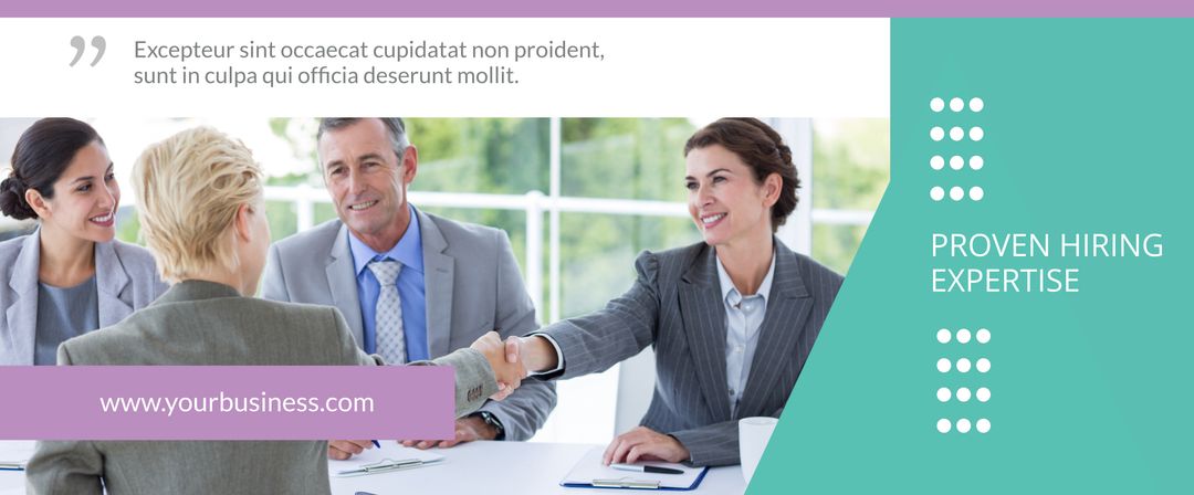 Business Handshake Signifying Partnership and Trust in Professional Setting