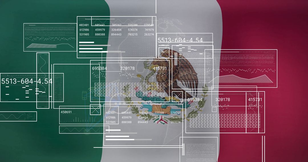 Digital Data Analysis Across Mexican Flag