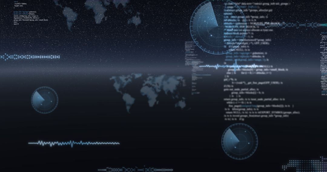 futuristic global data visualizations in a digital interface - Free Images, Stock Photos and Pictures on Pikwizard.com