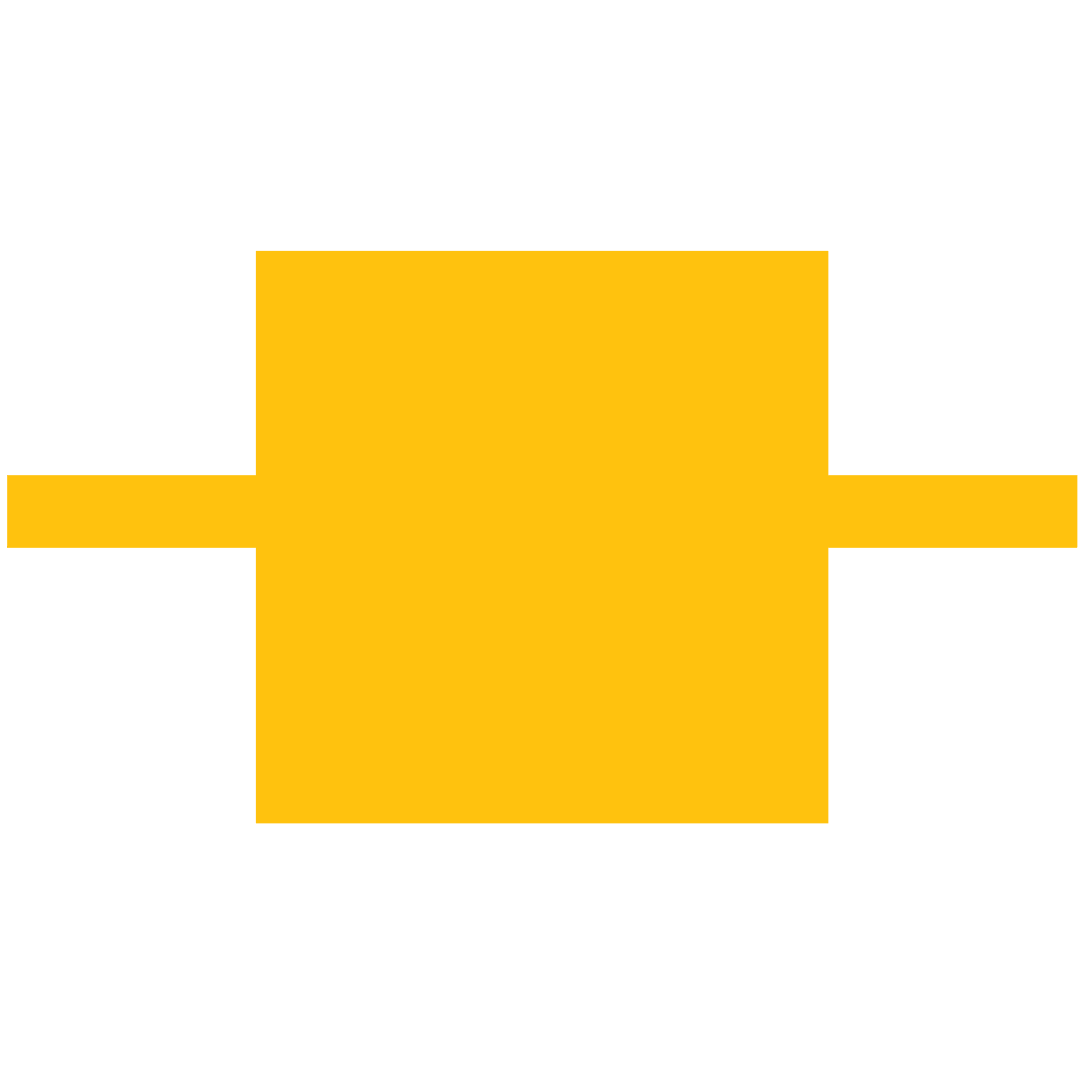 Yellow Abstract Shape on Transparent Background Vector Illustration