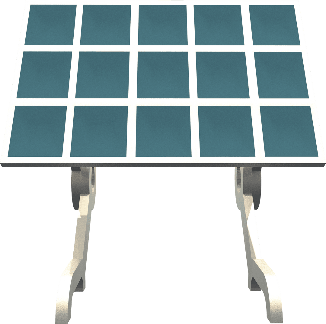 Transparent Solar Panel on Adjustable Stand