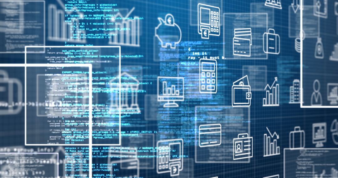 Futuristic Data Processing with Digital Interface Concepts - Free Images, Stock Photos and Pictures on Pikwizard.com
