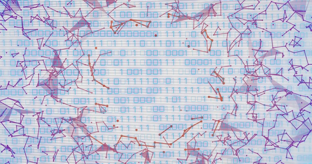 Digital Network over Data Patterns in Hi-Tech Style