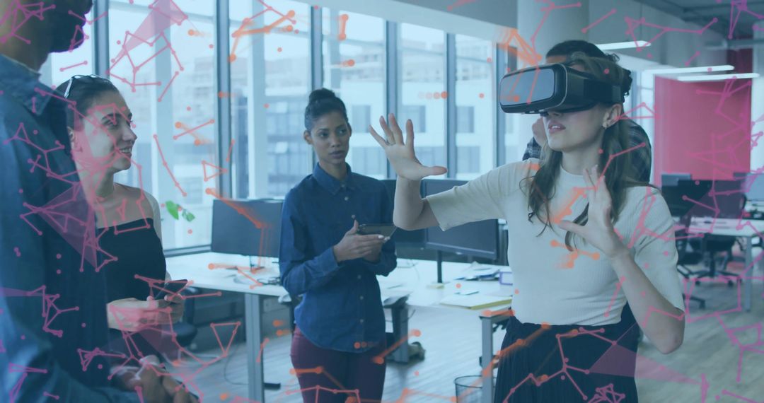 Collaborative Brainstorming in Modern Office with VR Technology