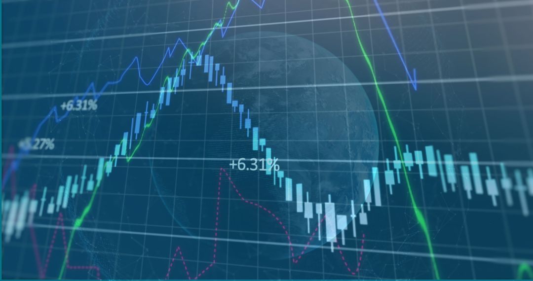 Financial Market Graphs with Earth Projection and Network Layer