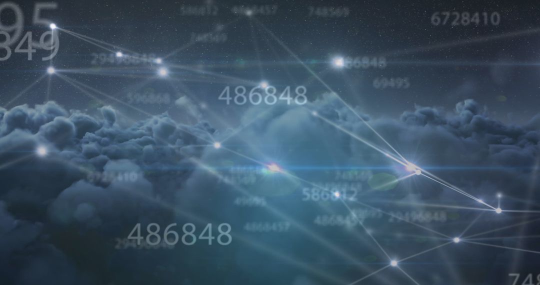 Digital Connectivity Conceptualized across Cloudy Skies