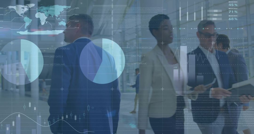 Global Business Digital Technology Interface