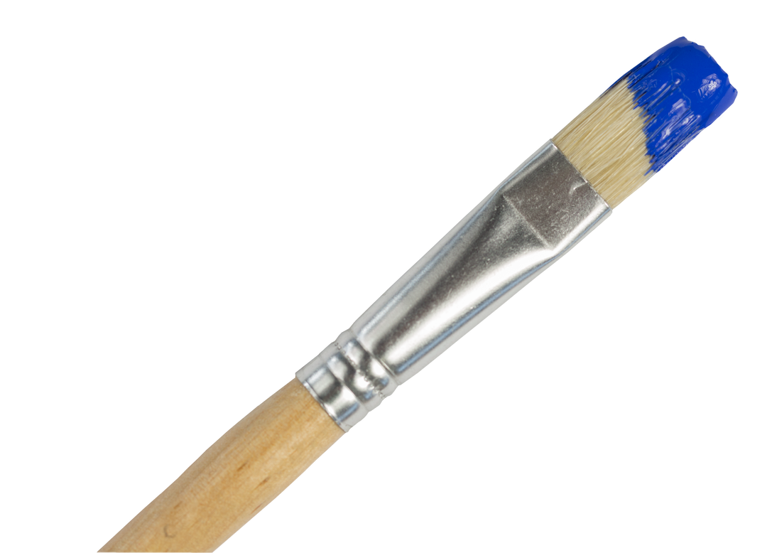 Isolated Paintbrush with Blue Paint Transparent Background for Art Projects - Download Free Stock Images Pikwizard.com