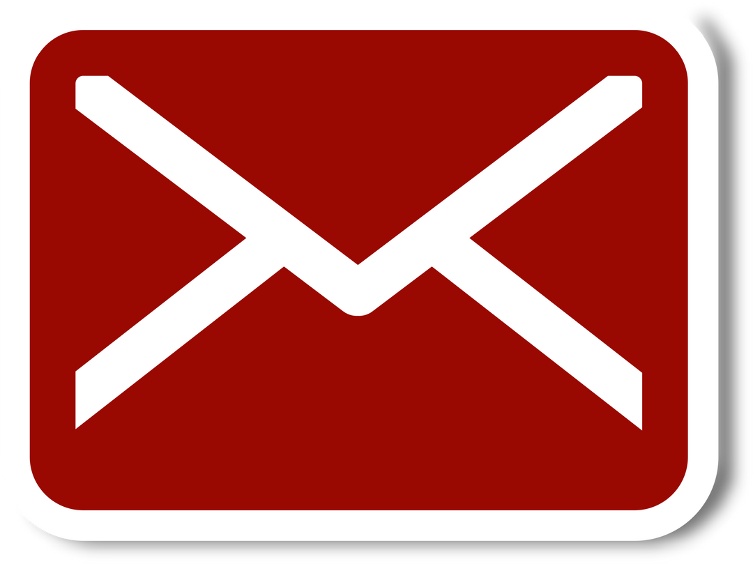 Red Envelope Icon on Transparent Background for Digital Messages - Download Free Stock Images Pikwizard.com