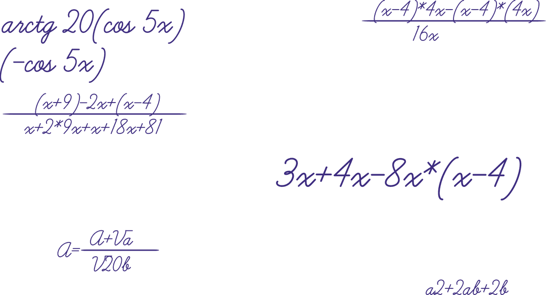 Purple Transparent Math Symbols on Clear Background for Easy Understanding - Download Free Stock Images Pikwizard.com