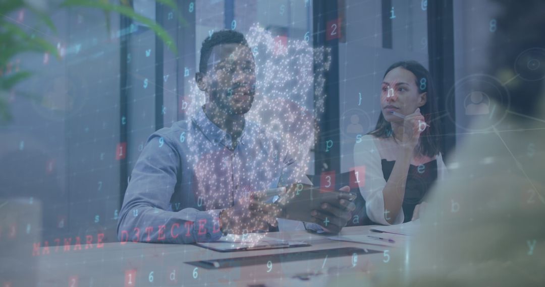 Cybersecurity Discussion in Modern Corporate Setting