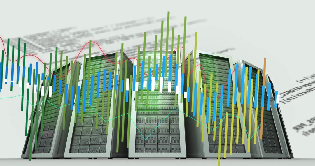 Digital data processing with computer servers and network graphs