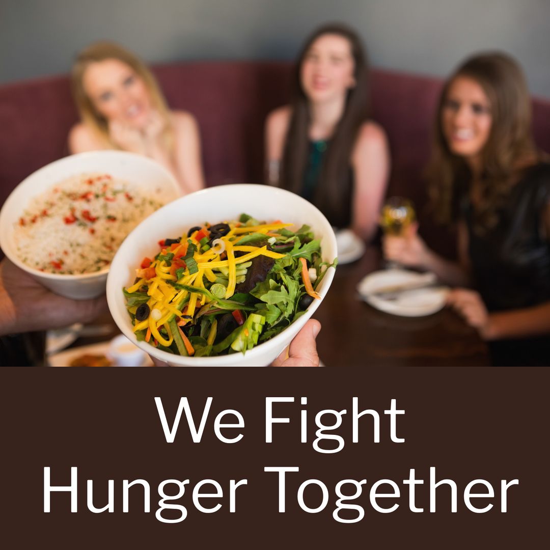 Community Gathering for Fighting Hunger with Nutrient-Rich Meals