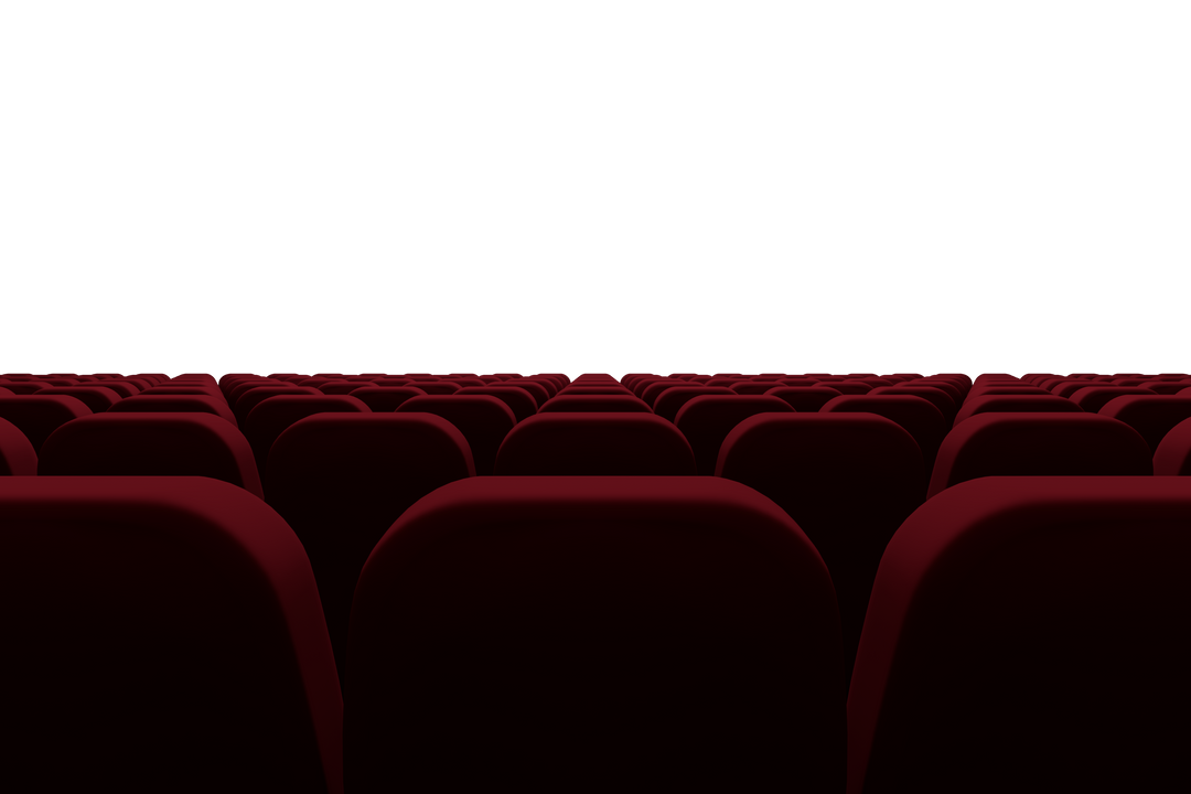 Transparent Cinema Seats in Rows at Empty Movie Theater - Download Free Stock Images Pikwizard.com