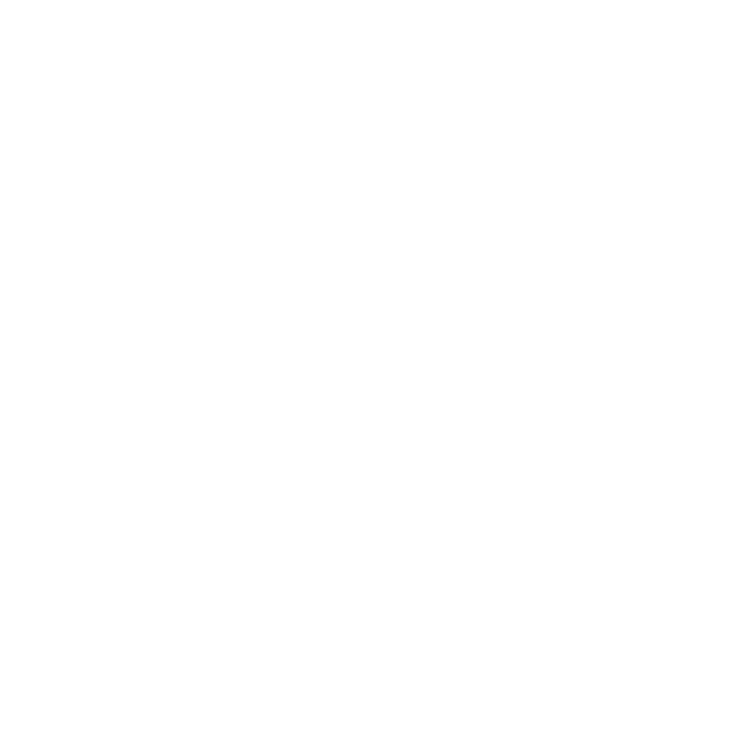 Jagged White Circle on Transparent Design Mock-Up