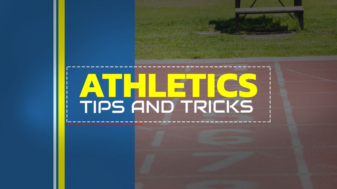 Athletics Tips and Tricks on Running Track Background - Download Free Stock Images Pikwizard.com