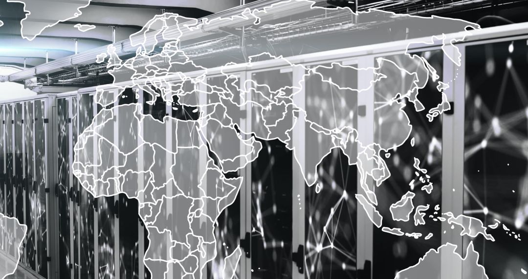 Global Networking Technology with Servers and Data Connections