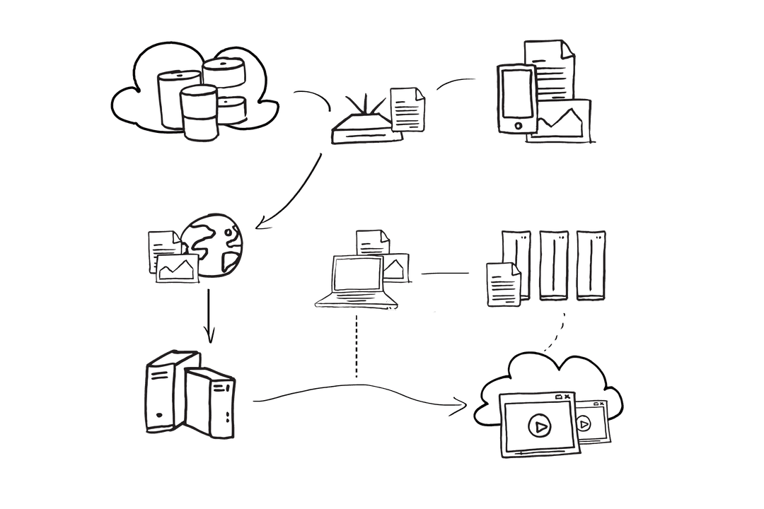 Transparent Digital Network and Computing Icons Set Illustration - Download Free Stock Images Pikwizard.com