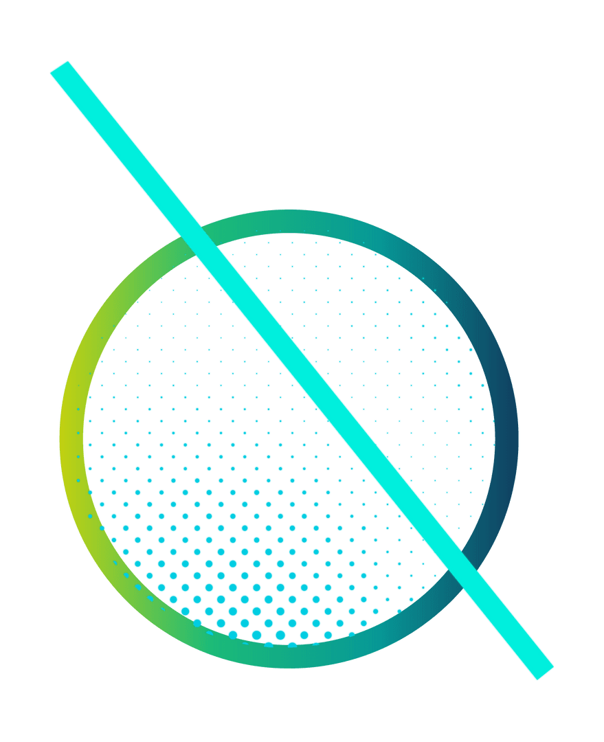 minimalistic gradient ring and diagonal cyan bar with halftone design - Download Free Stock Images Pikwizard.com