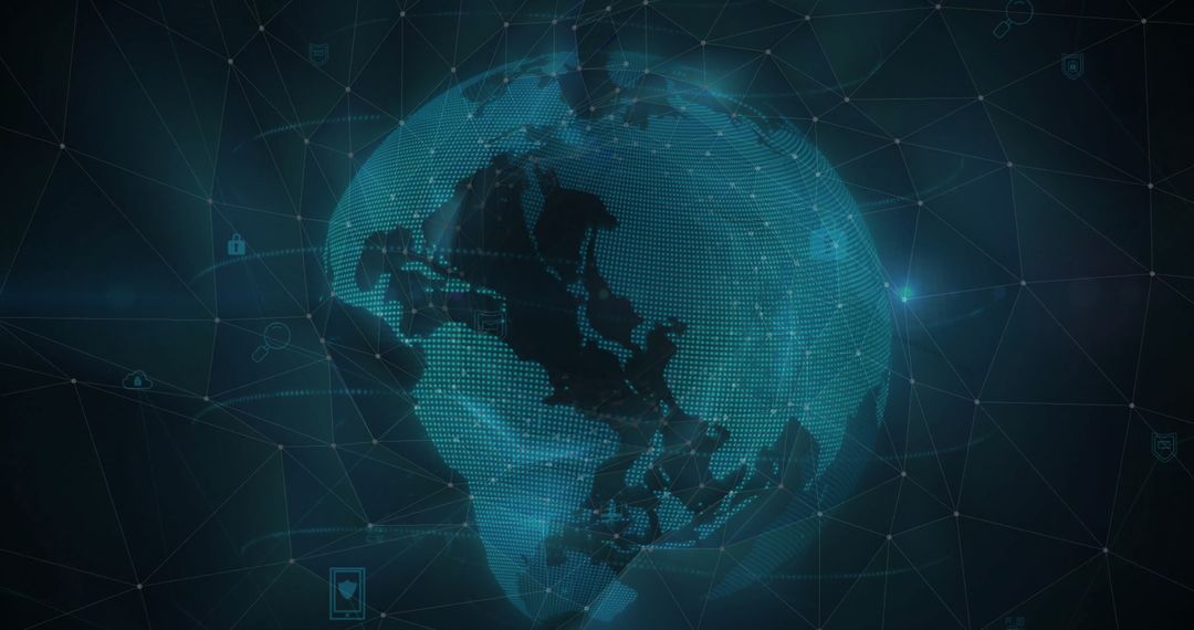 Global Digital Network with Data Processing Overlay