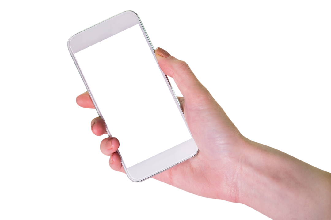 Hand Holding Transparent Smartphone Mockup - Download Free Stock Images Pikwizard.com