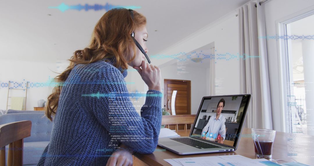 Remote Work Video Call: Home Office Efficiency