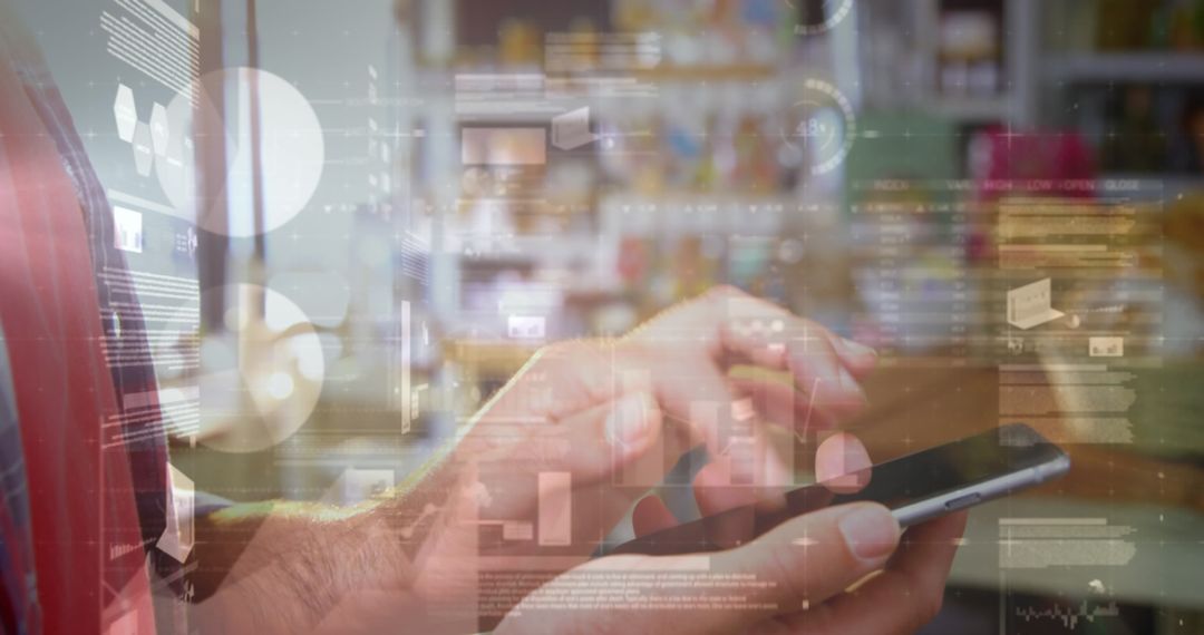 Data Visualization Over Smartphone Usage Indoors