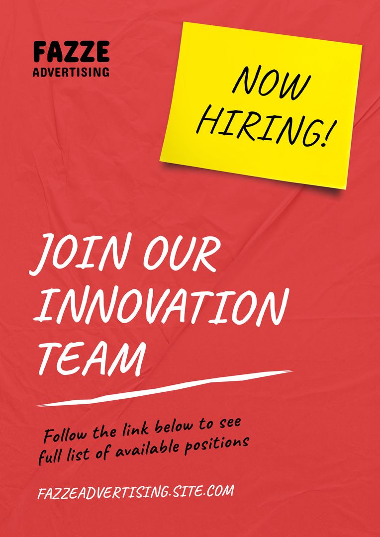 Join Our Team Now Hiring Vibrant Recruitment Poster - Download Free Stock Templates Pikwizard.com