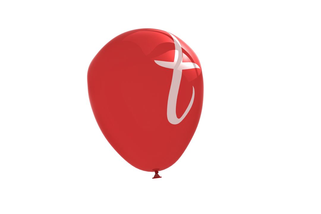 Red Birthday Balloon Transparent Background Isolated Vector Icon - Download Free Stock Images Pikwizard.com