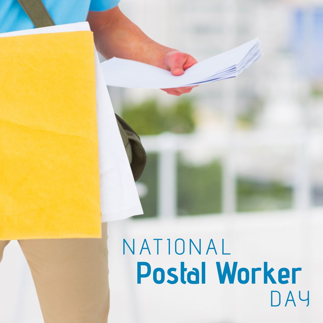 National Postal Worker Day Appreciation with Mail Carrier