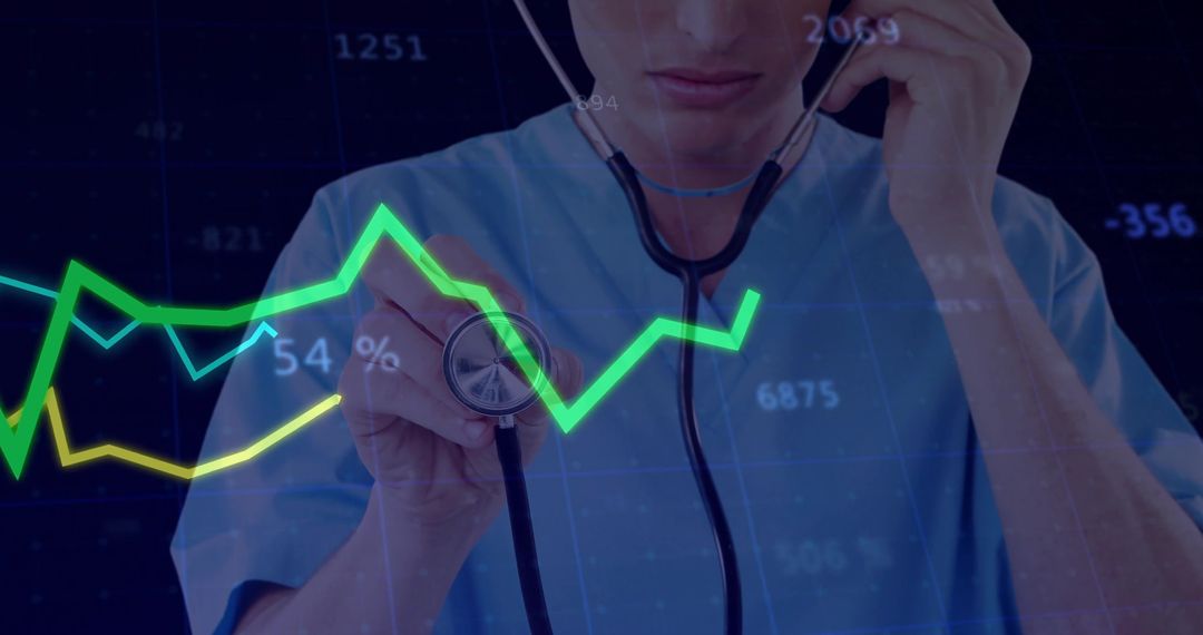 Doctor Integrating Medical Diagnostics with Data Analytics