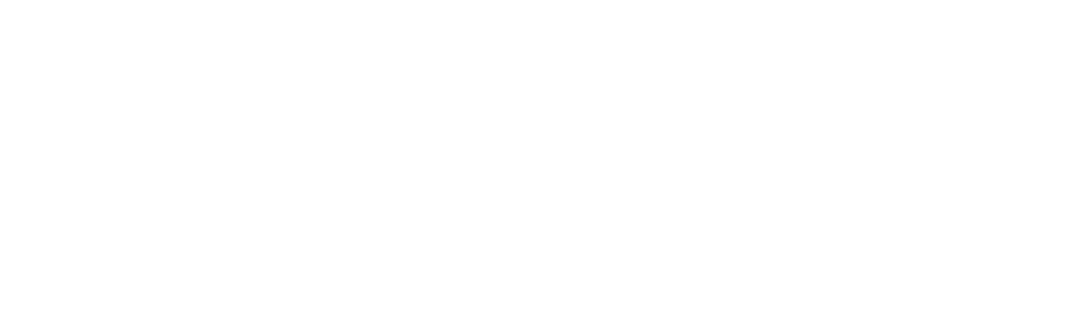 You're Cool White Text on Transparent Background