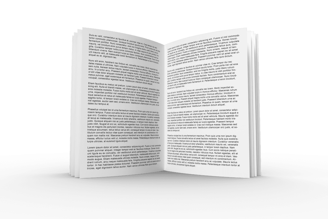 Open Book with Text on Transparent Background PNG - Download Free Stock Images Pikwizard.com
