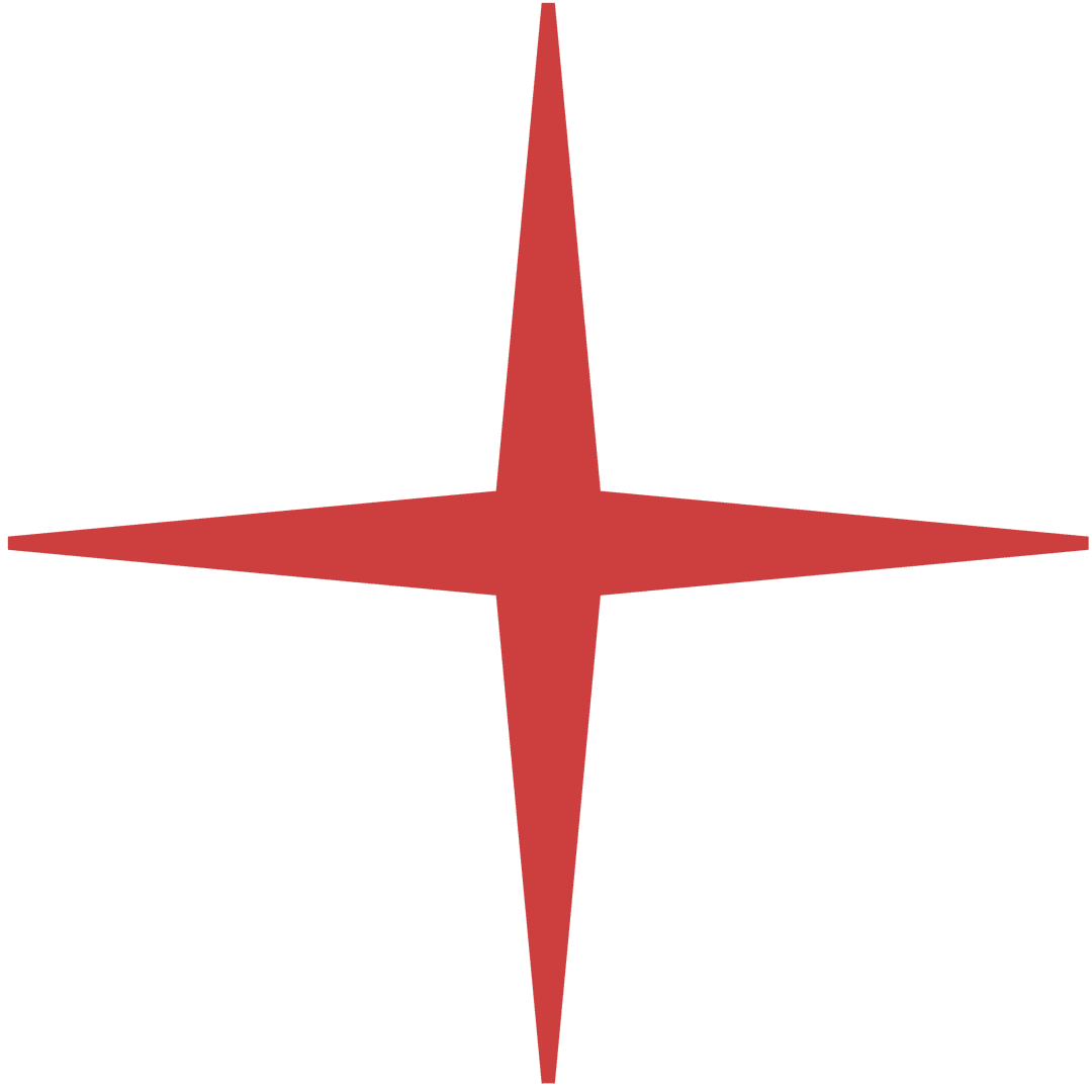 Red Star Symbol with Transparent Background Isolated Design