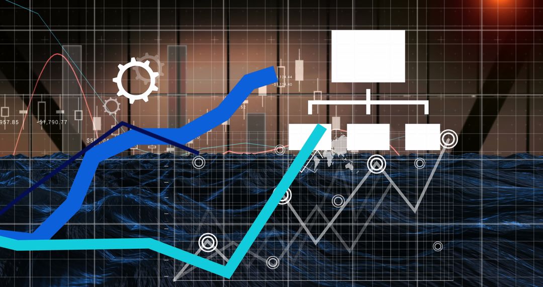 Visualizing innovative data analytics with digital wave imagery