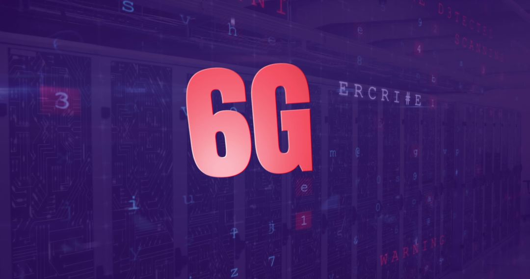 Advanced 6G Technology Digital Interface Display