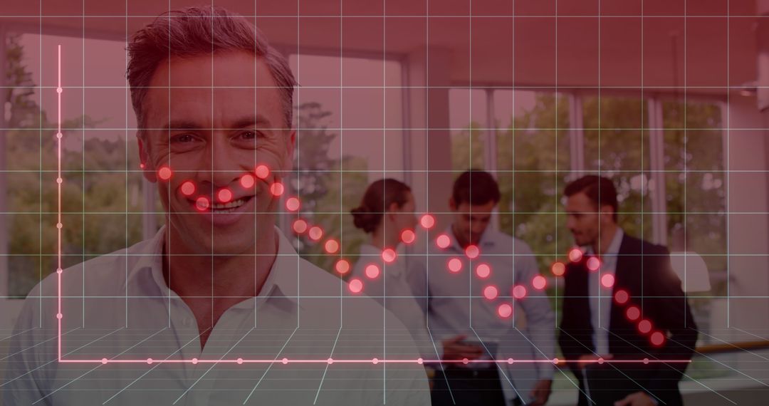 Financial Analysis and Collaboration in Modern Office