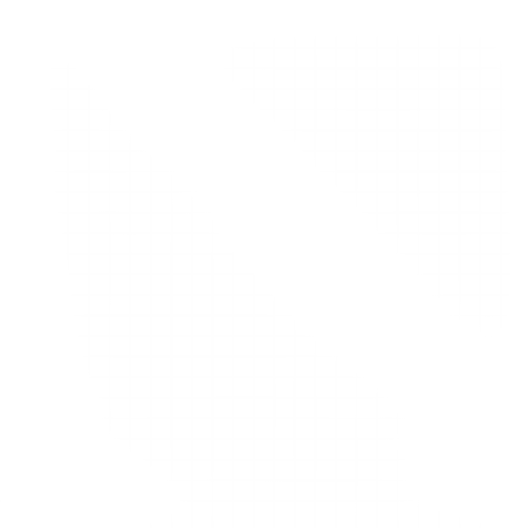 Abstract Digital Grid on Transparent Background