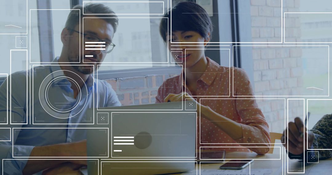 Asian Woman Leading Office Meeting with Diverse Team in Modern Workspace