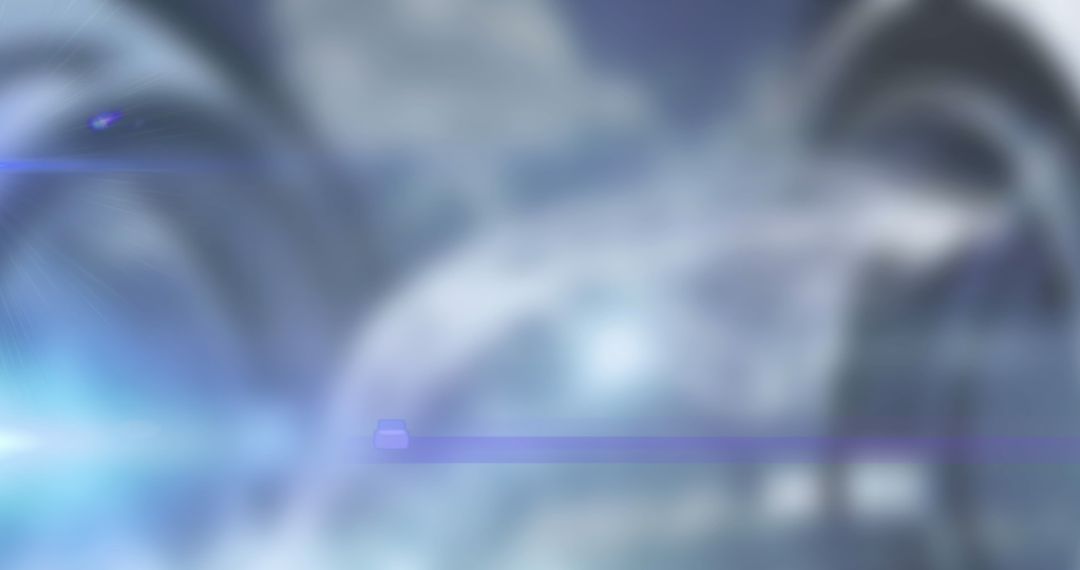 Abstract Futuristic Background with Swirling Light Patterns