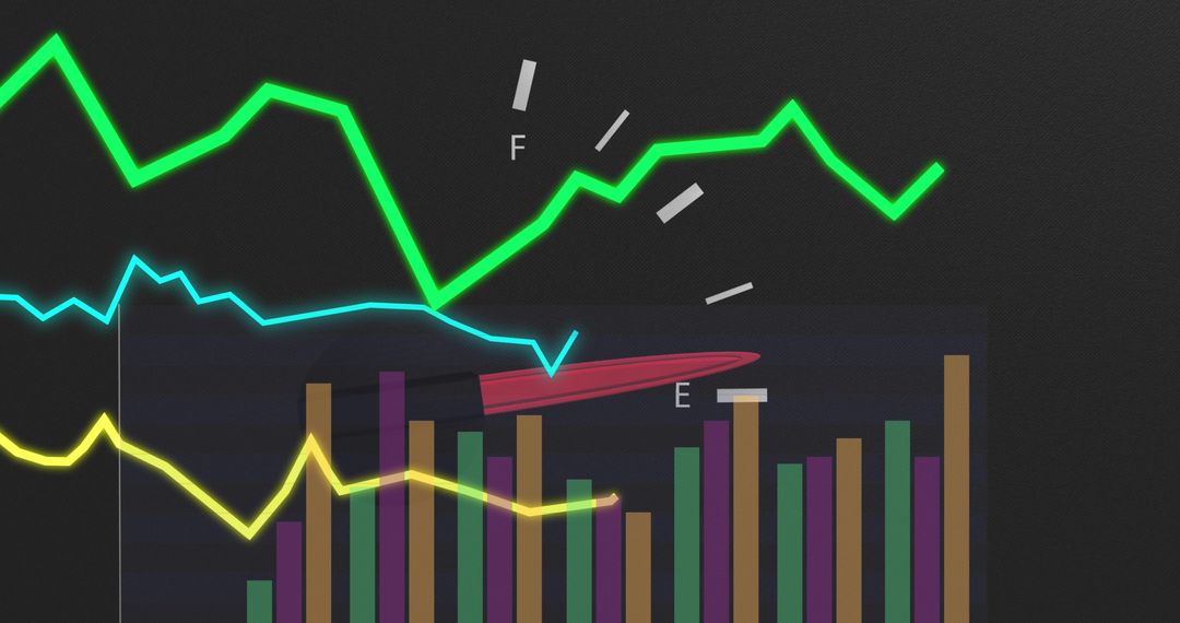 Abstract Financial Graphs and Data Analysis - Free Images, Stock Photos and Pictures on Pikwizard.com