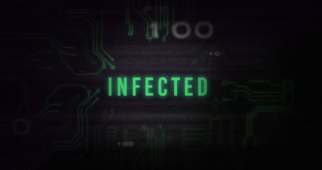 Infected System with Digital Interference and Circuit Concept