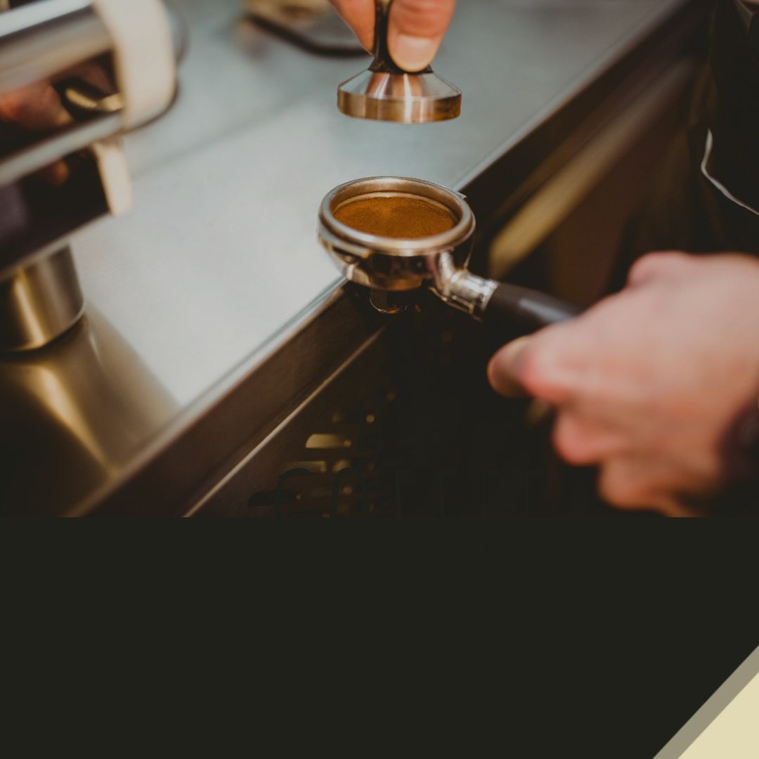 Barista Crafting Perfect Espresso Coffee