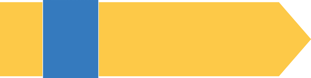 Yellow and Blue Abstract Geometric Shape on Transparent Background