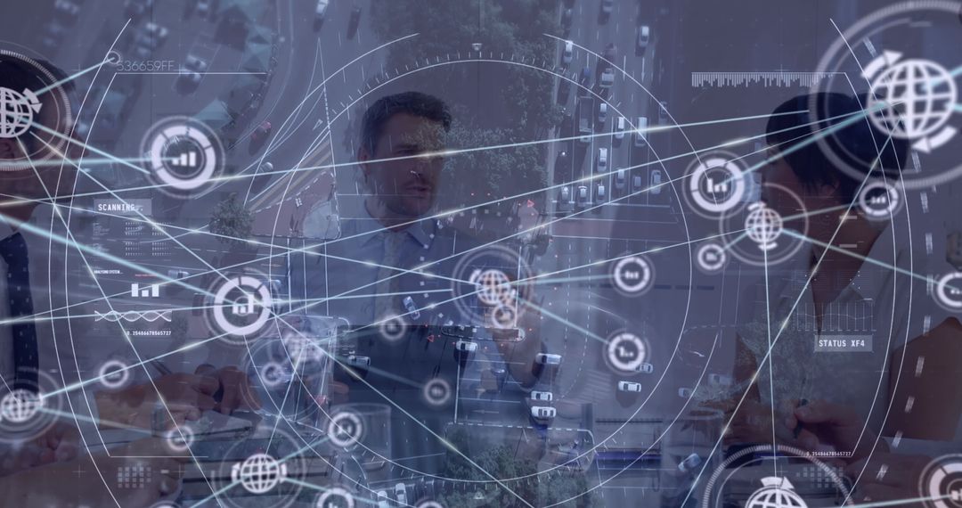 Dynamic Global Connections in Digital Business Meeting