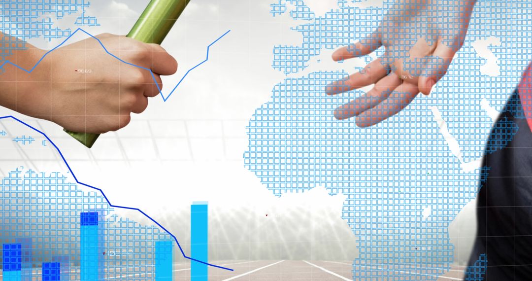 Global Business Strategy with Symbolic Relay Race