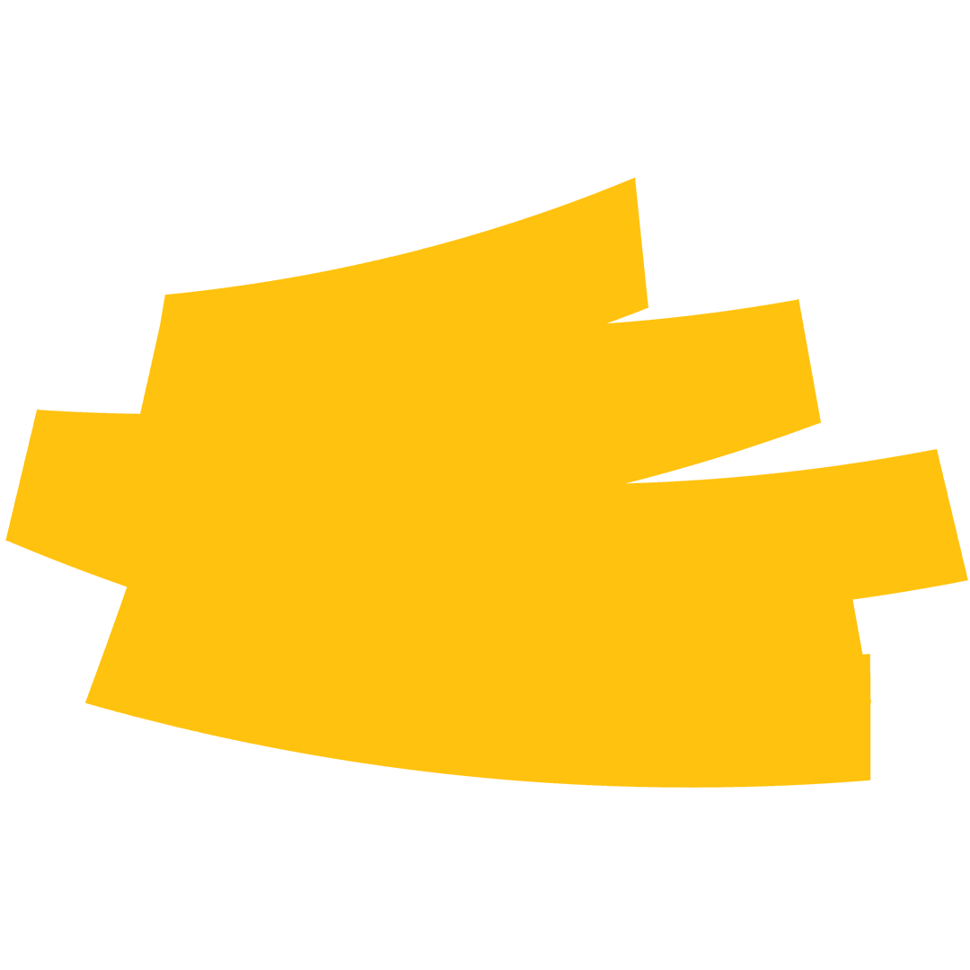 Yellow Abstract Elements on Transparent Background Design